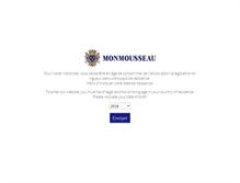 Tablet Screenshot of monmousseau.com